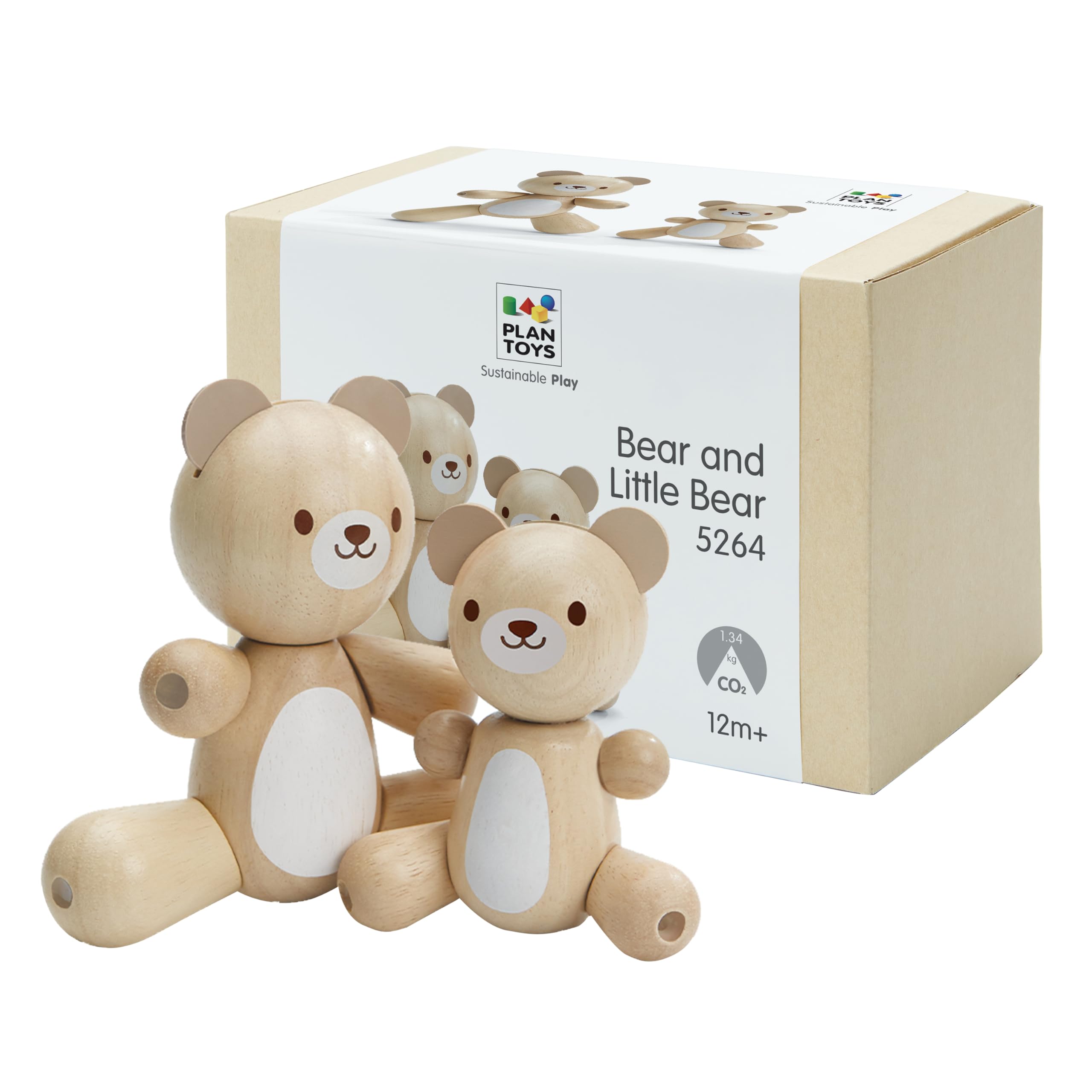 PLAN TOYS Beer & Kleine Beer