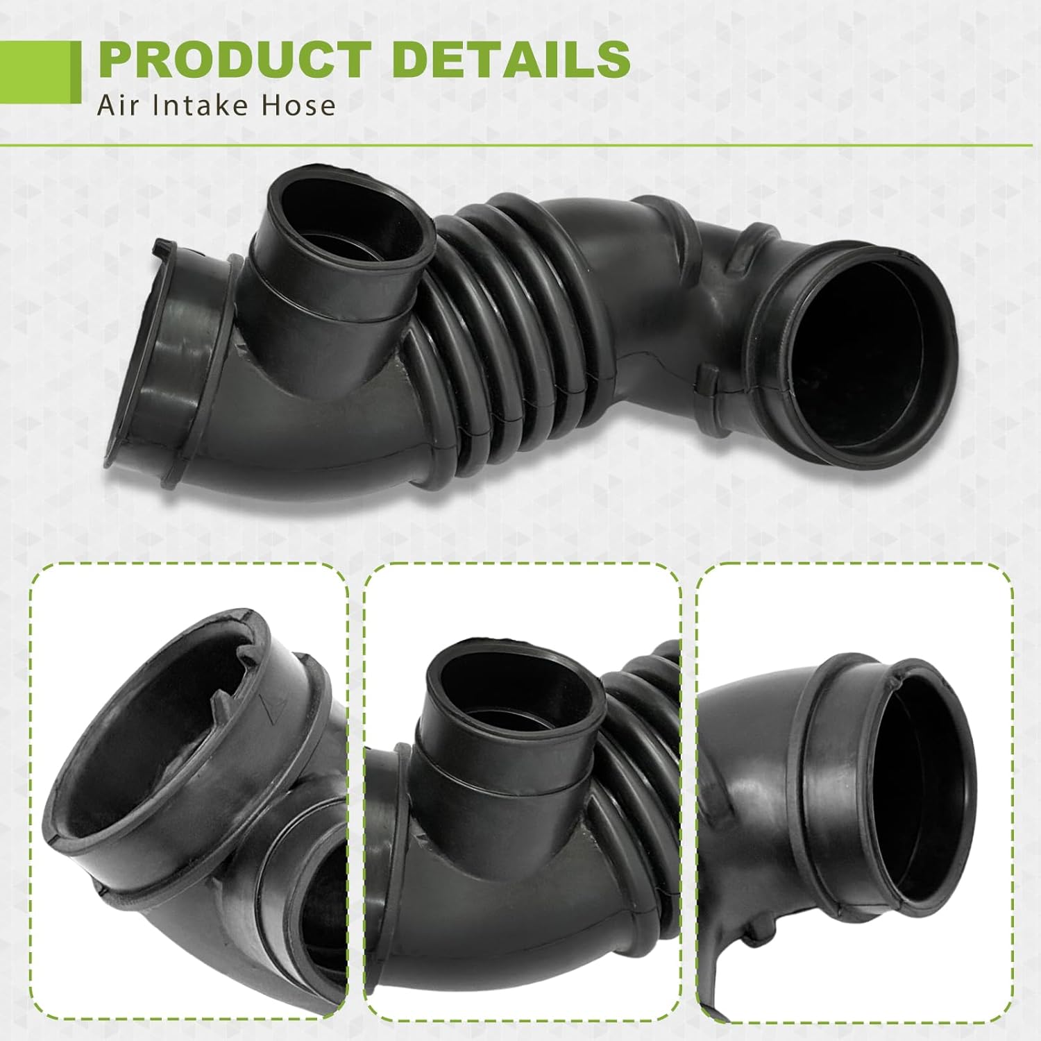 MN135260 Inlet Tube Air Intake Hose Inlet Tube Duct Compatible with 2004 2005 2006 Mitsubishi Outlander