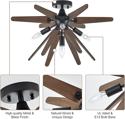 Miniatura 4 de Candelabros Sputnik y luz semi empotrada