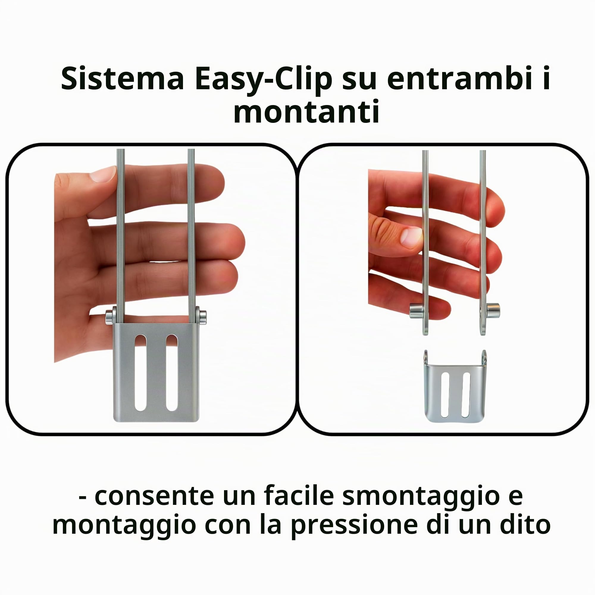 Aprifinestra Automatico per Serra – Sistema Easy-Clip, Doppia Molla, Acciaio Zincato, Capacità di Sollevamento 14kg/30lbs, Ventilazione Automatica per Finestre e Tetti