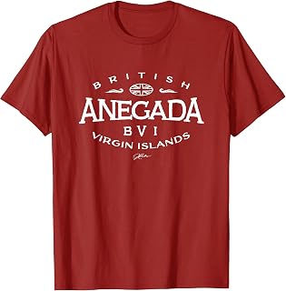 JCombs - Anegada, BVI, British Virgin Islands T-Shirt