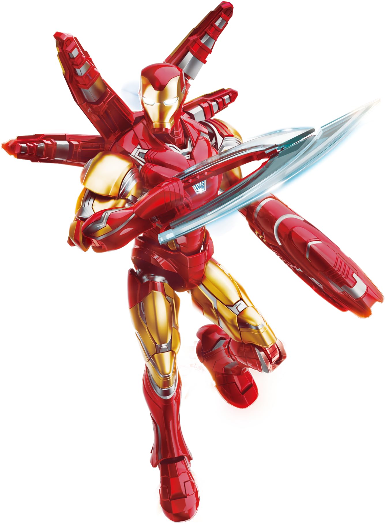 プラモデル フィギュア Blokees MARVEL INFINITY SAGA Amazon.com: BLOKEES - Champion Class Marvel Infinity Saga - Iron
