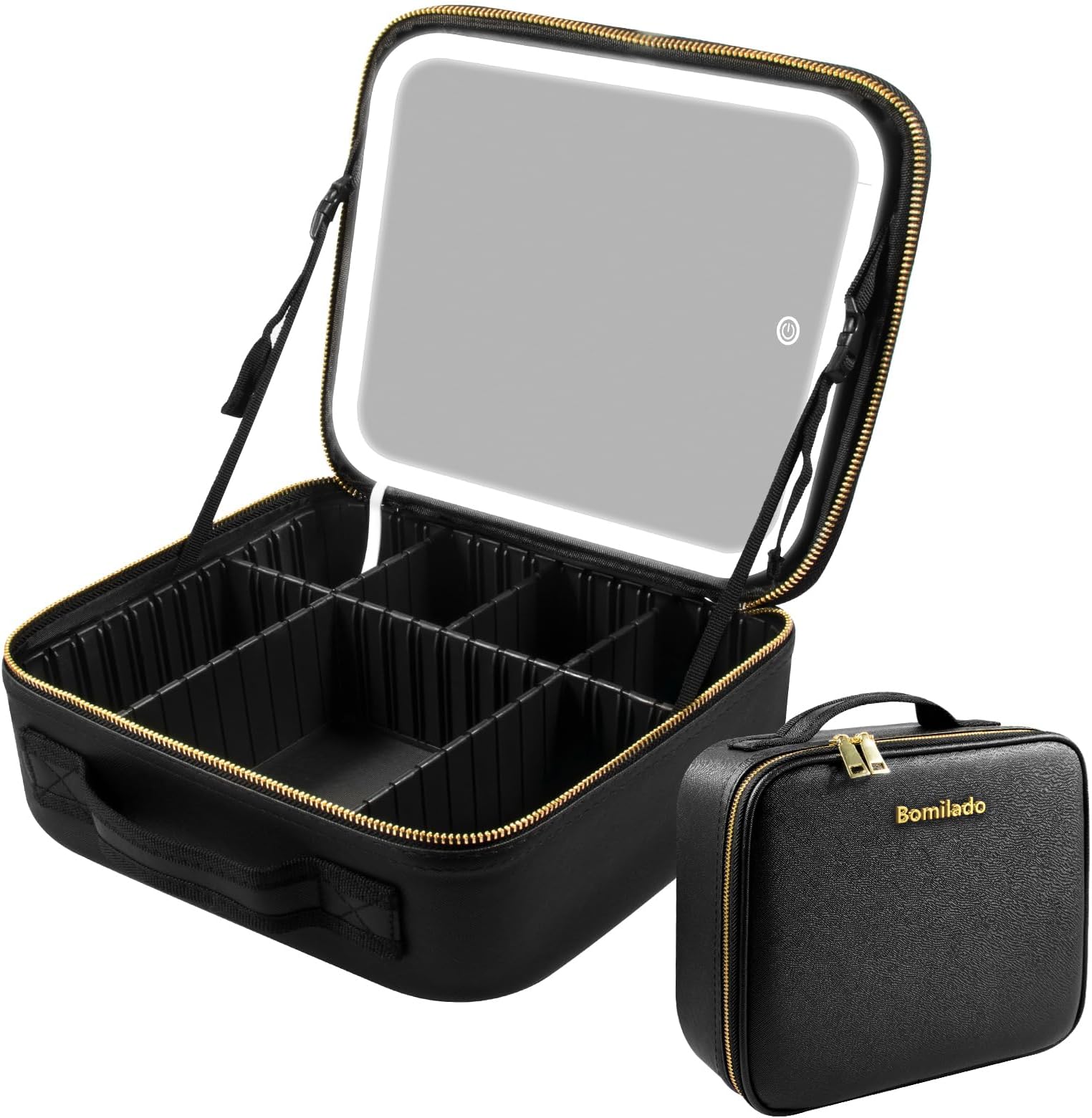 AMIRO M2 LumoCube Makeup Mirror with Bag Portable LED