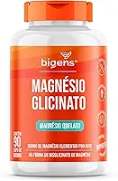 Magnésio Glicinato, Quelato, 350mg de magnésio elementar, 90 Cápsulas, Bigens (Unidade)