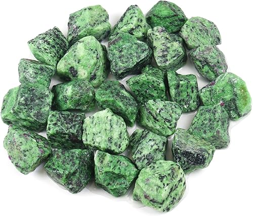 Miniatura 2 de Zoisita de rubí crudo, cristales y piedras curativas, cristales a granel, rocas para volar, cristales crudos a granel, cristal de amatesis, cristal