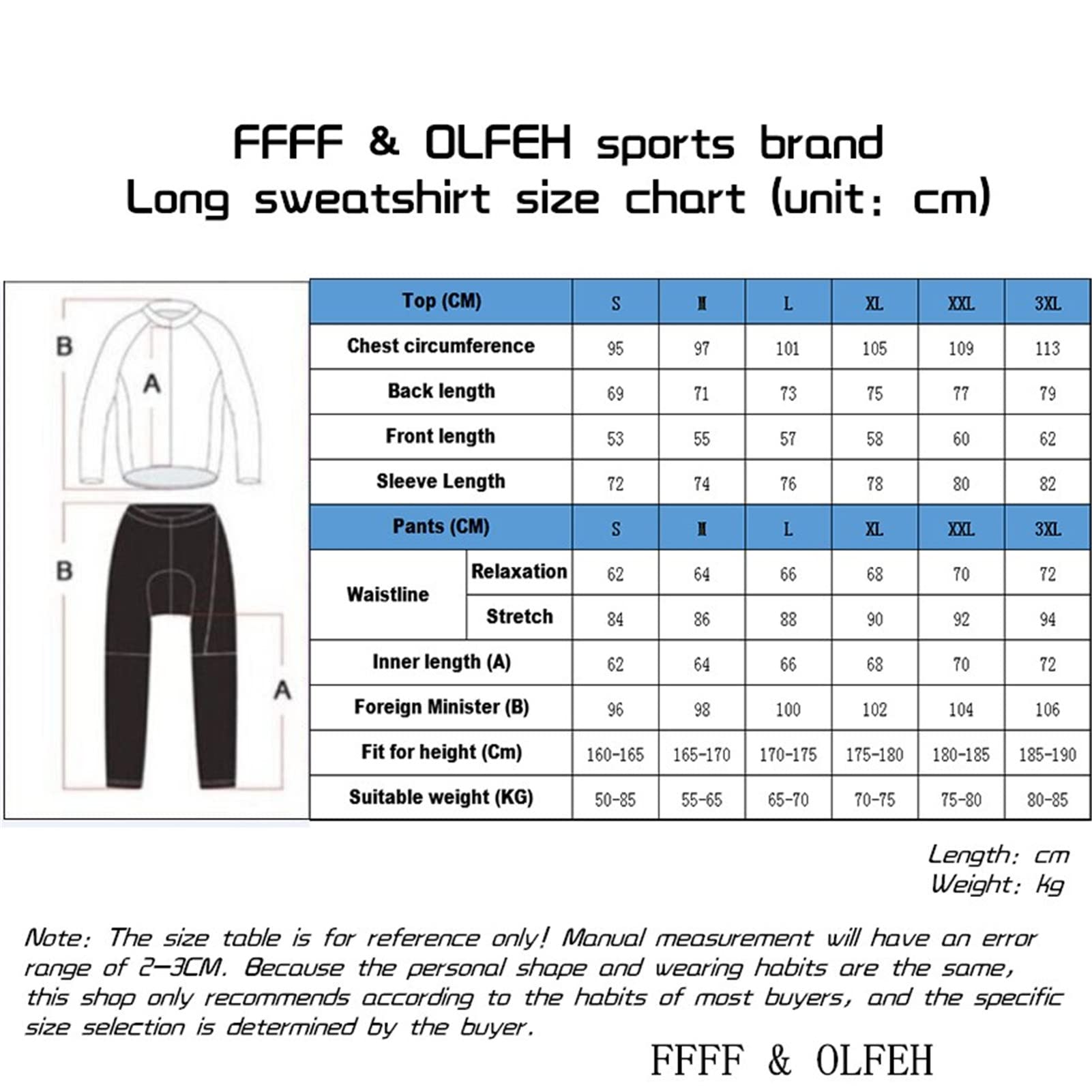 Maillot de Ciclismo Hombre Pantalones Largos Mangas Largas de Ciclismo Conjunto de Ropa Maillot Otoño Invierno Primavera 3D Acolchado+Bib Pantalones Culote de Ciclista Largo