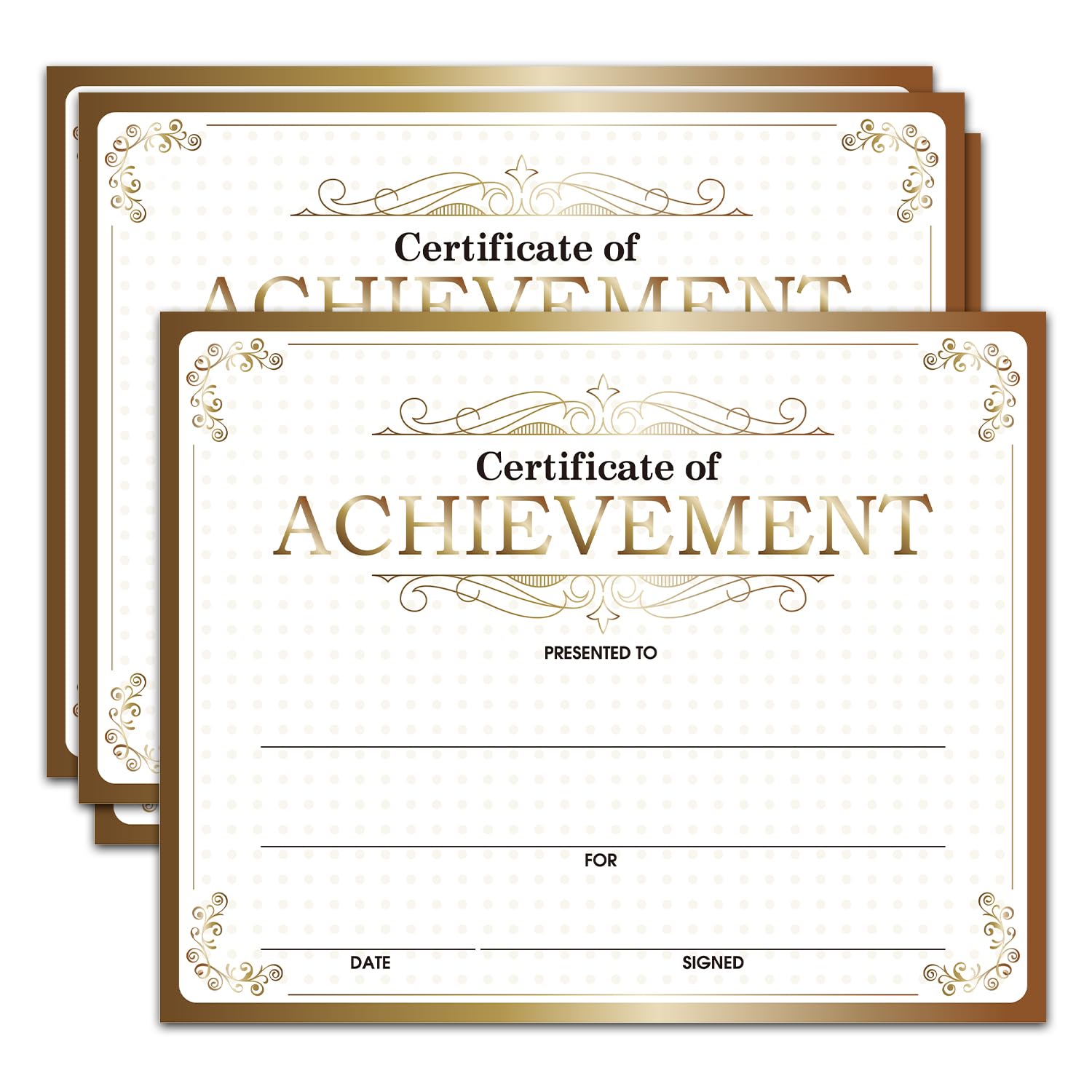 25 Award Certificates for Educational and Learning Activities, School Graduation Ceremony Certificates of Completion, Student Certificate of Achievement and Recognition, Teen, Children Boys Girls -01