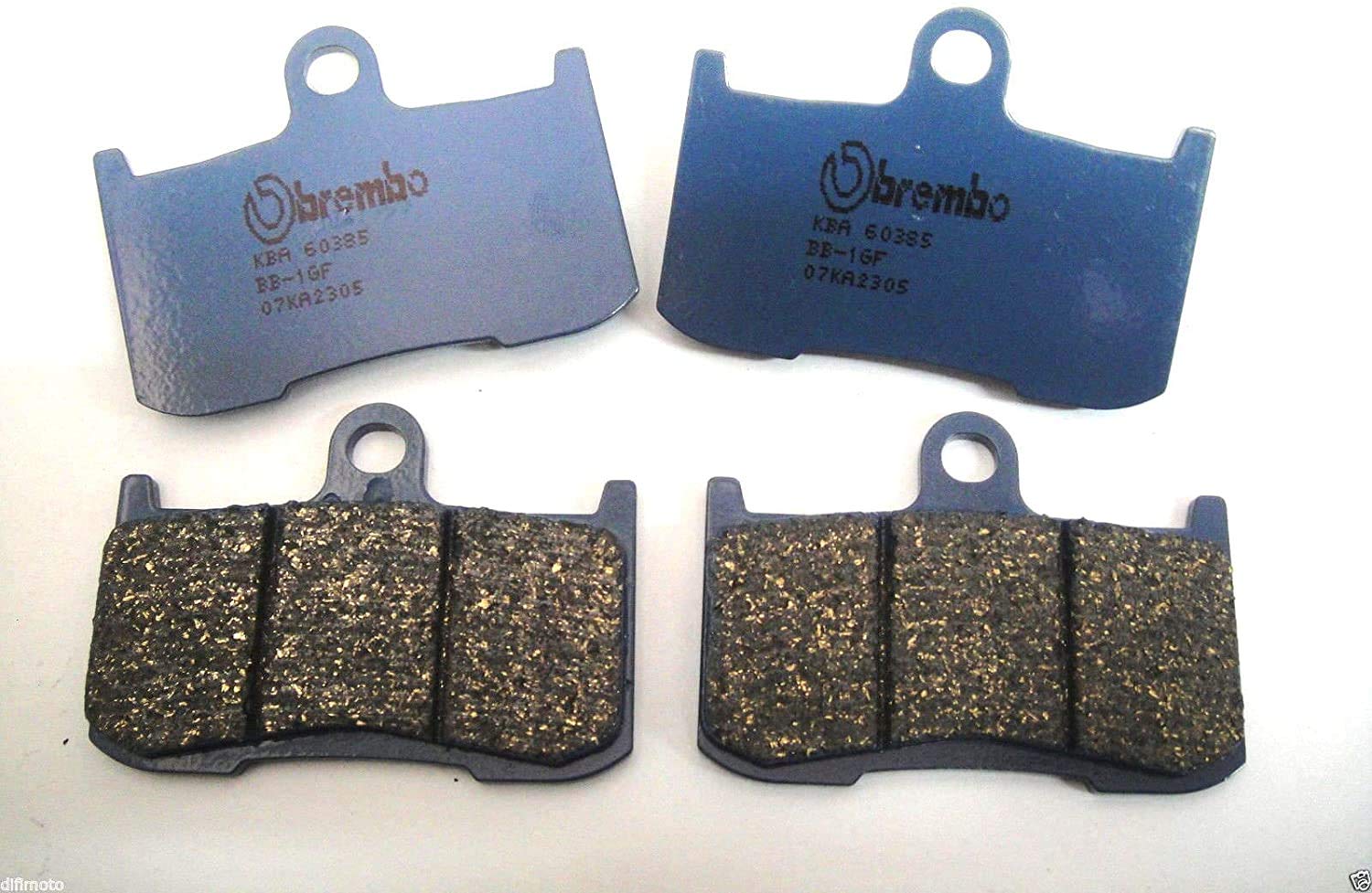 4 PASTIGLIE FRENO ANTERIORI BREMBO Daytona 675 2006-2008 Street Triple R 675 2008-2017 Speed Triple 1050 2005-2007 Tiger 1050 2007-2014 Tiger Sport 1050 2013-2015