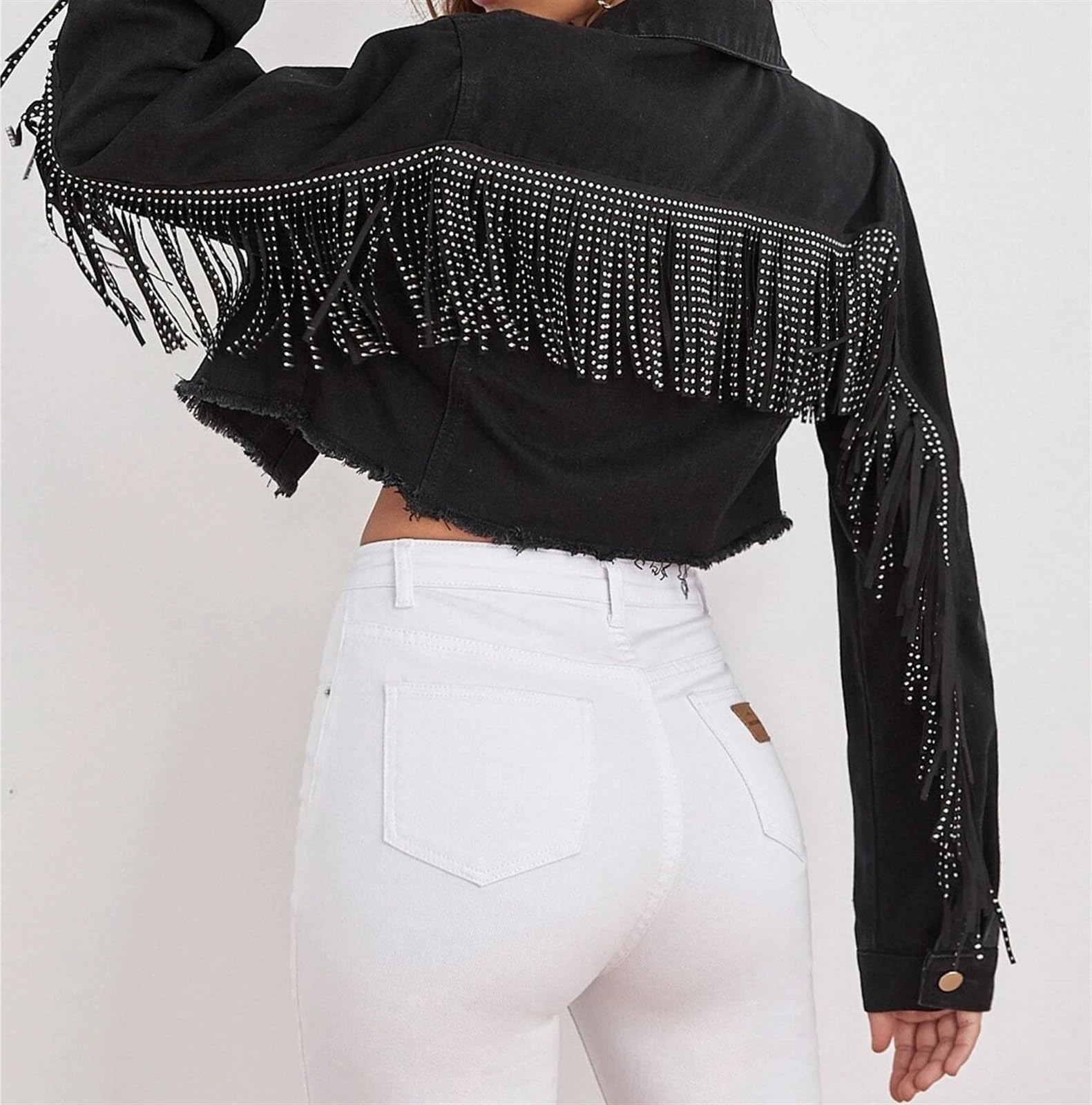 極美品✨クラネ BELL SLEEVE COMPACT JEAN JACKET Embroidered Bell Sleeve Jean Jacket | Cleo