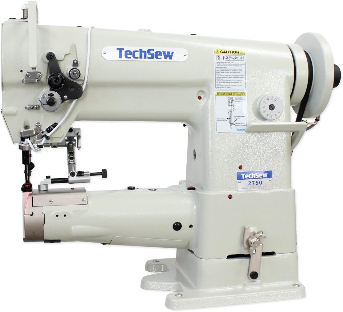 TechSew 2750 PRO Leather Walking Foot Industrial Sewing Machine with Assembled Table & Servo Motor