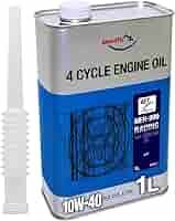 バイク用 4サイクルエンジンオイル [10W-40/SN/MA2]　約１７L Amazon.co.jp: AZ(エーゼット) バイク用 4サイクル エンジン