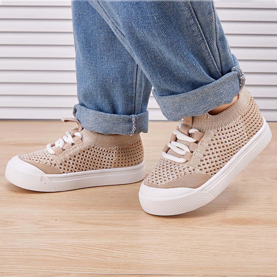 BMCiTYBM Baby Shoes Boy Girl Infant Sneakers Non-Slip First Walkers 6 9 12 18 24 Months - Image 2