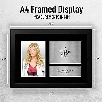 Amazon.co.jp: HWC Trading FR A4 Sarah Chalke Scrubs Gifts