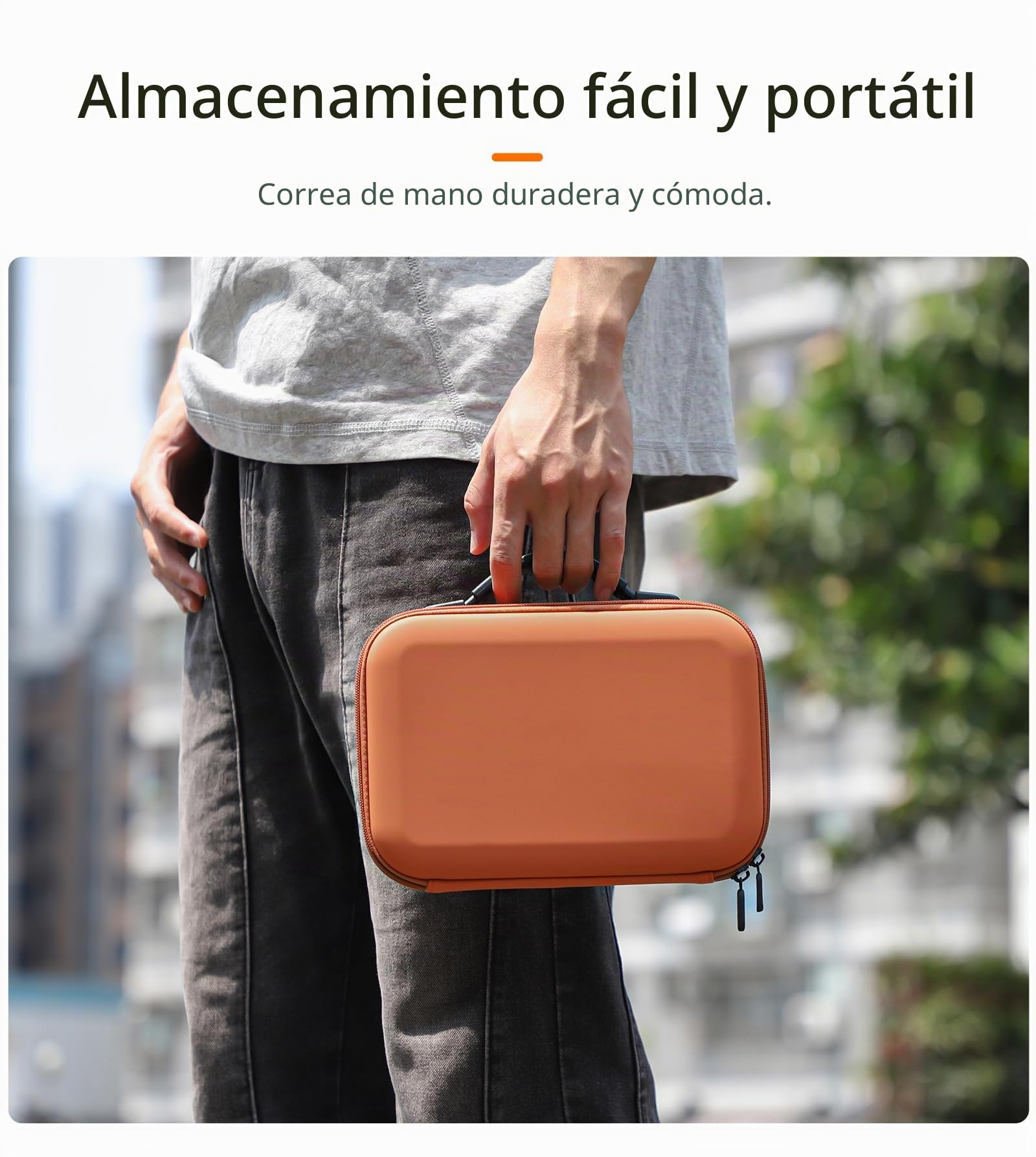 Bolsa para DJI NEO Bolsa de almacenamiento portátil Maleta rígida Bolsa de transporte impermeable resistente a la humedad a prueba de polvo Accesorios para drones, gris, Deportivo
