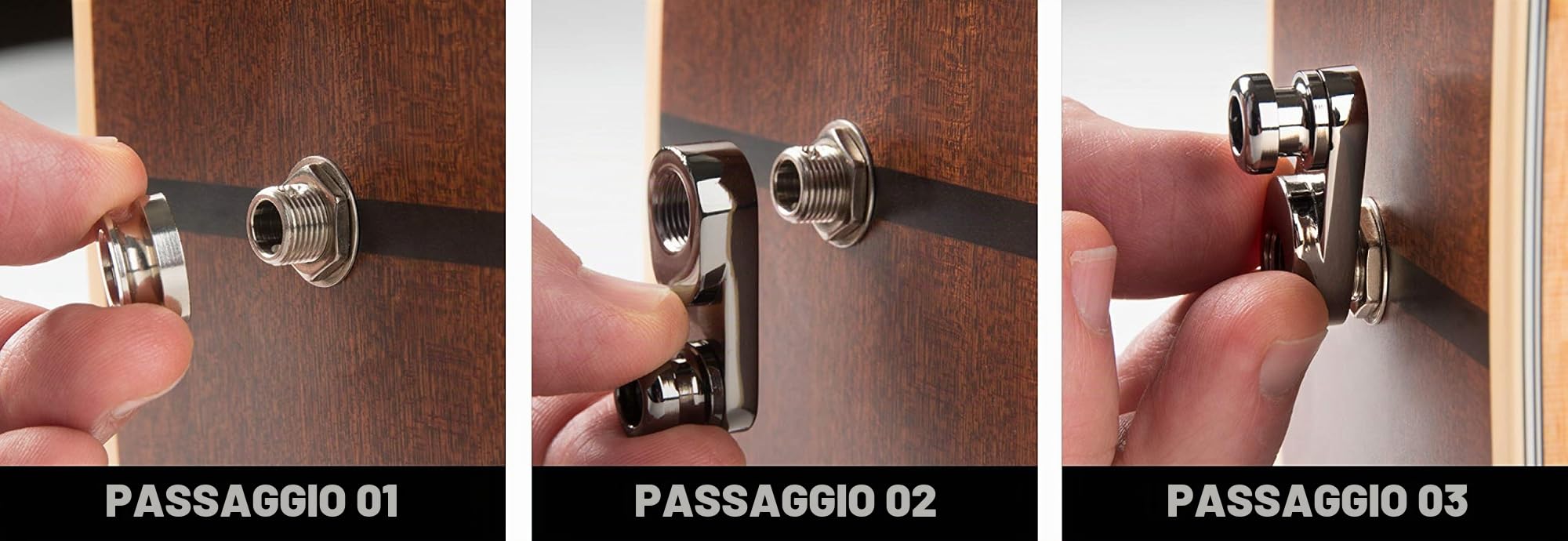 MusicNomad MN270 Acousti-Lok Strap Lock Adapter for Standard Output Jacks for Acoustic Guitars