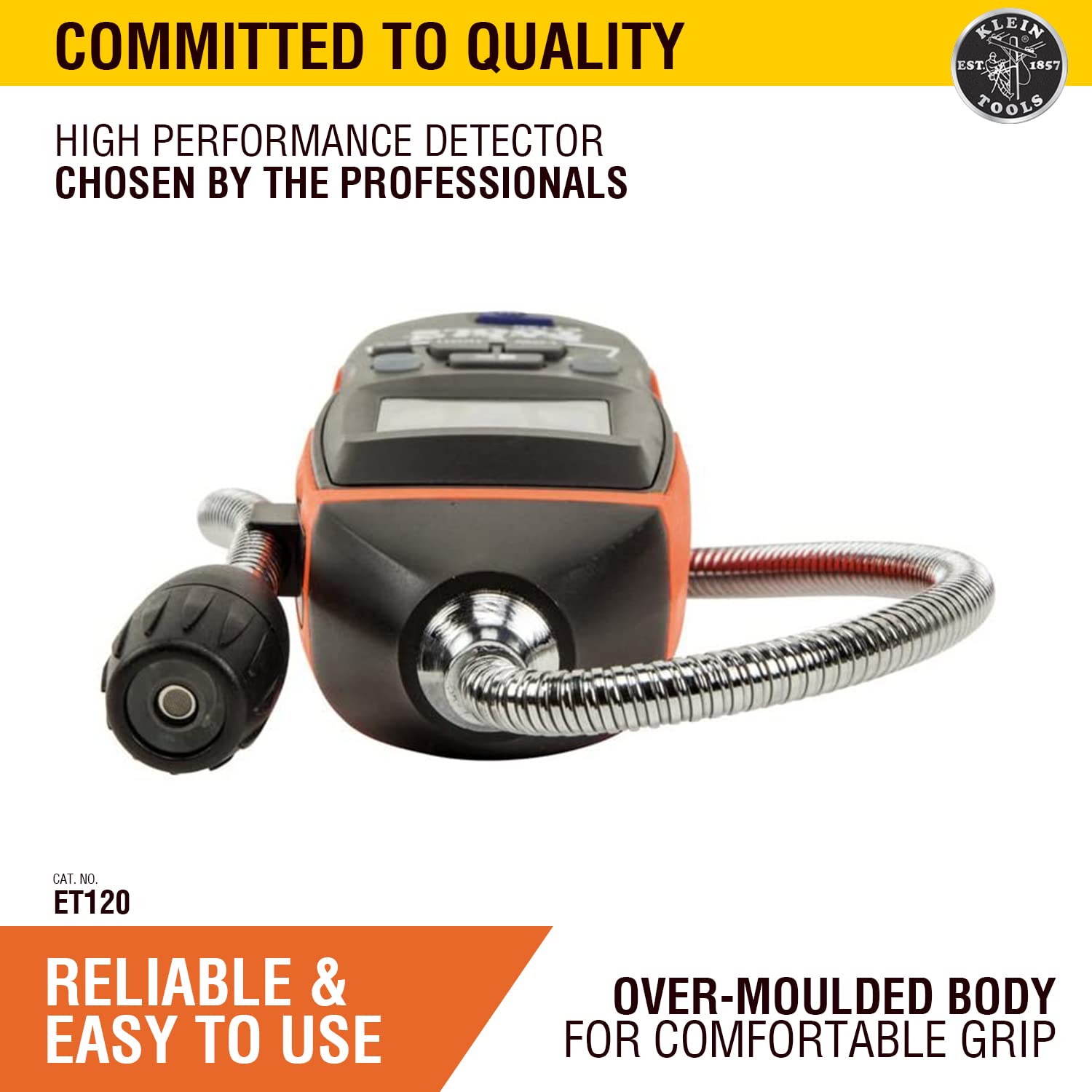 Buy Klein Tools ET120 Gas Leak Detector, Combustible Gas Leak Tester