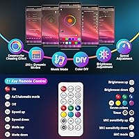 Vista 4 de 4 cápsulas de luces LED RGB+IC para ATV, carritos de golf, UTV, camiones, autos, SUV, RZR, SXS, kit de luces LED de persecución de sueños