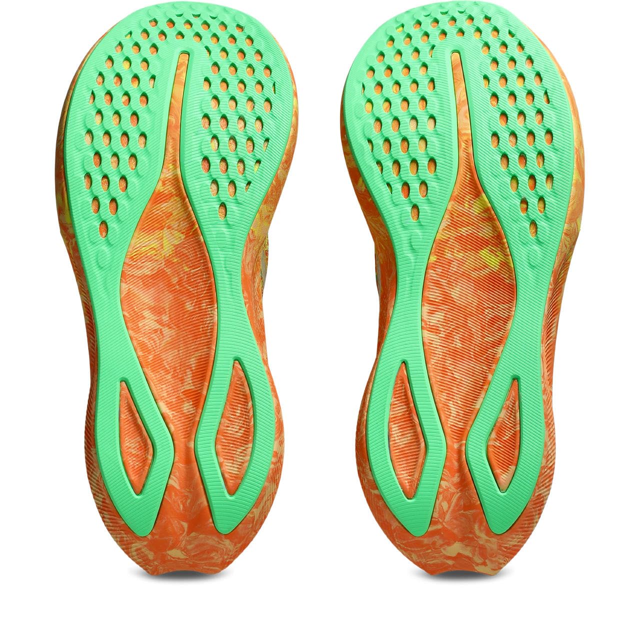 ASICS Noosa Tri 16 Laufschuhe Wettkampfschuh Damen orange - Light orange/Lemon Spark 40