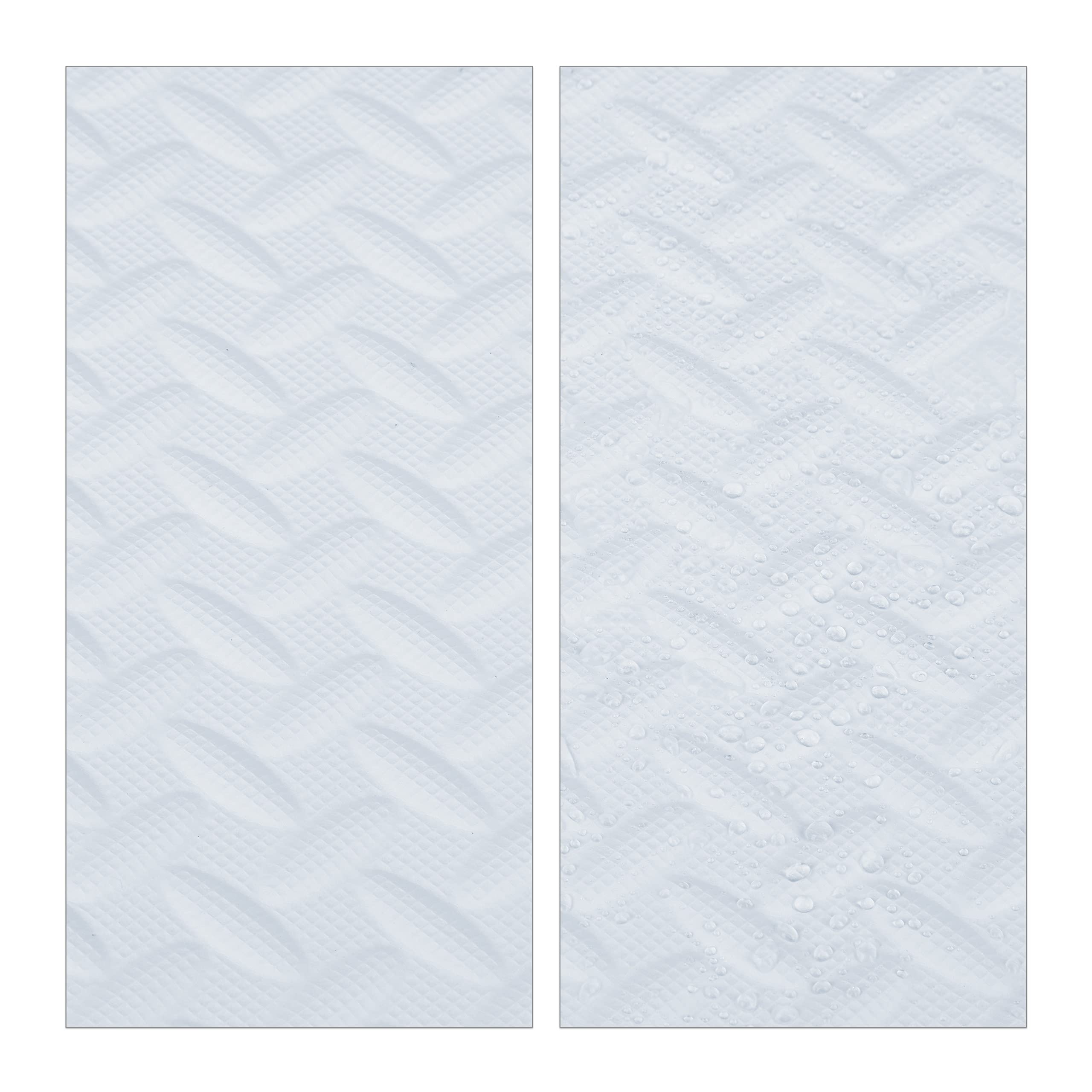 Relaxdays 16x Tappeto da Palestra, per Bambini, Puzzle da Assemblare, 60x60 cm, con Bordi, Fonoassorbente, Gomma Eva, Bianco