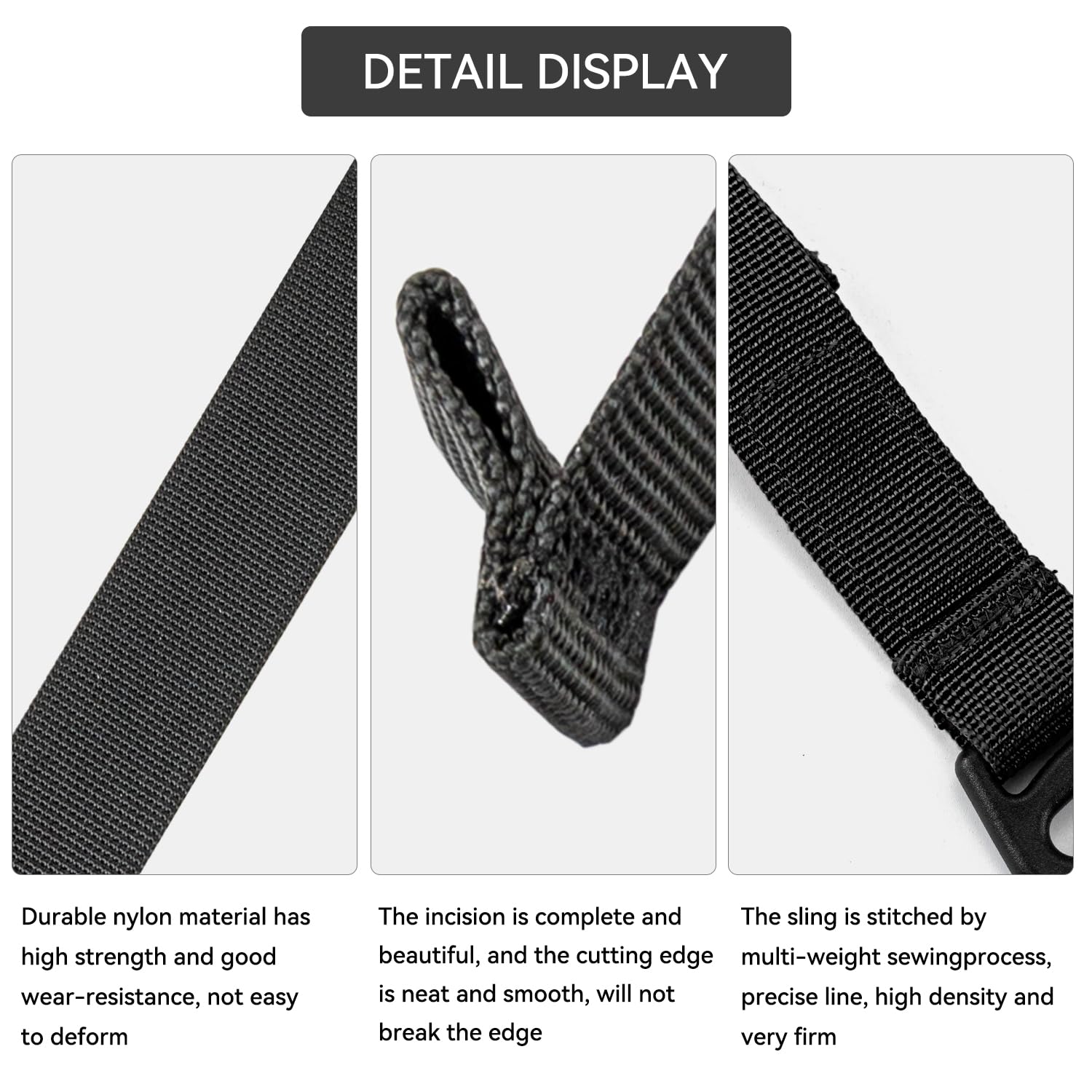 HIKEMAN Système tactique Rush Tier – 6 sangles de sac à dos Molle réglables, sangles de fixation avec clips à boucle, sangles de compression extérieures, sangle de bagage accessoire pour module