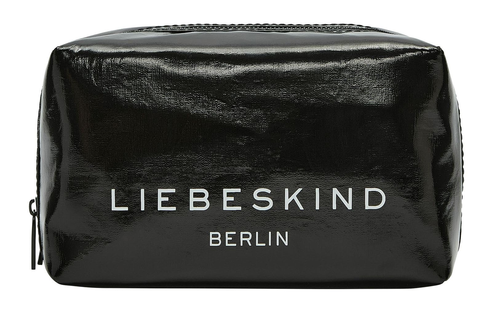 LIEBESKIND Berlin Toiletry Bag Makeup Bag Pouch Cosmetic Bag Grey/Black