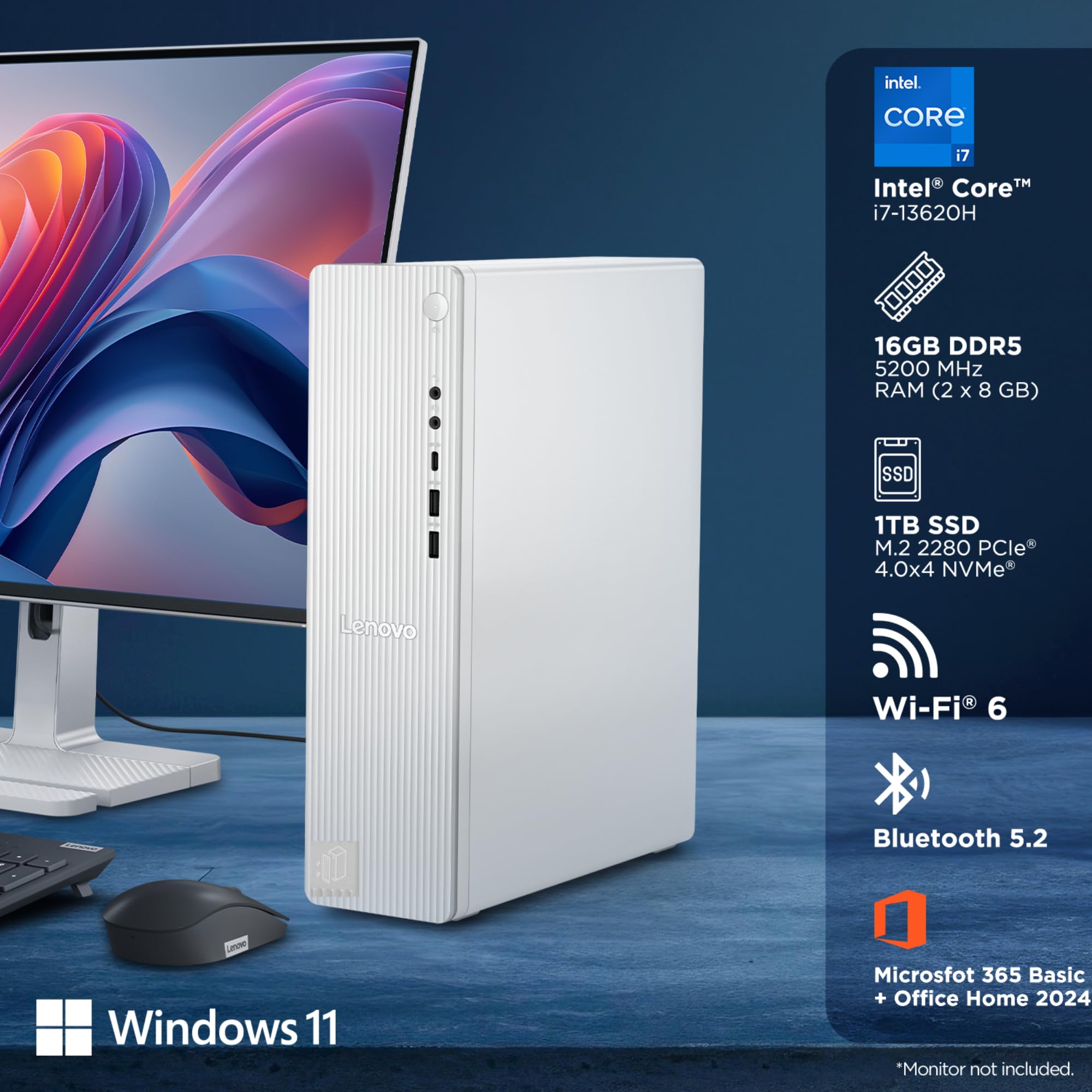 Lenovo IdeaCentre 3 Tower Intel Core i7 13620H