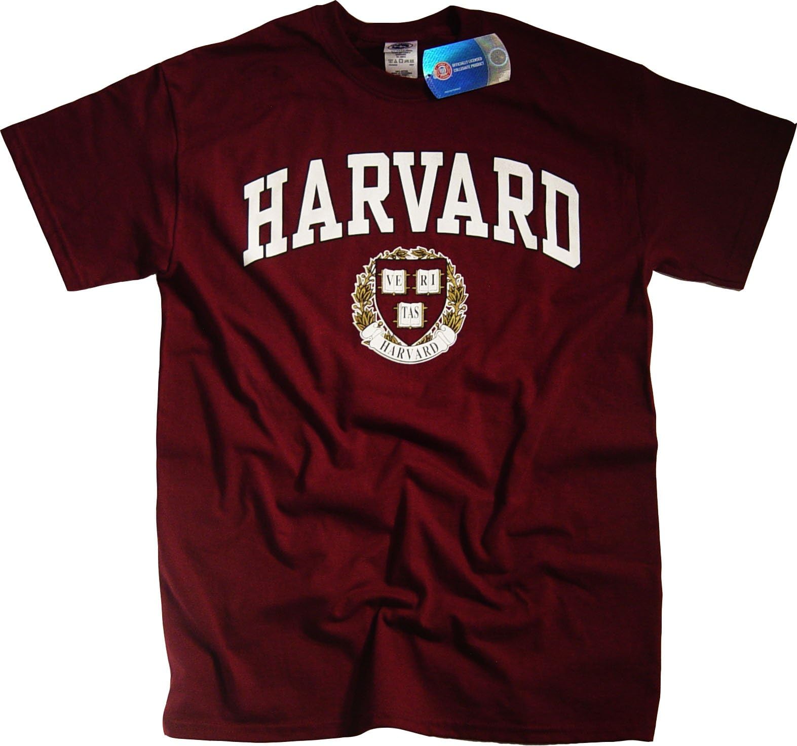 Harvard Shirt T-Shirt University Business Law School College Apparel Clothing (XX-Large) Crimson