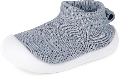 Zapatos de bebé, Pantuflas para niños pequeños, Calcetines para bebés, Zapatos para caminar de niño y niña, Suela antideslizante