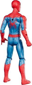 Marvel Spider-Man: Yepyeni Bir Gün Titan Serisi Aksiyon Figürü, 4 Yaş ve Üzeri Çocuklar için 29,2 cm Süper Kahraman Oyuncakları