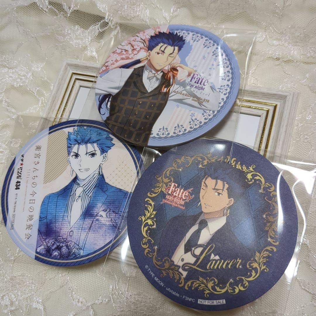 Fate ufotable マチアソビ　コースター fate zero ゼロカフェマチアソビvol.20 色紙コースター