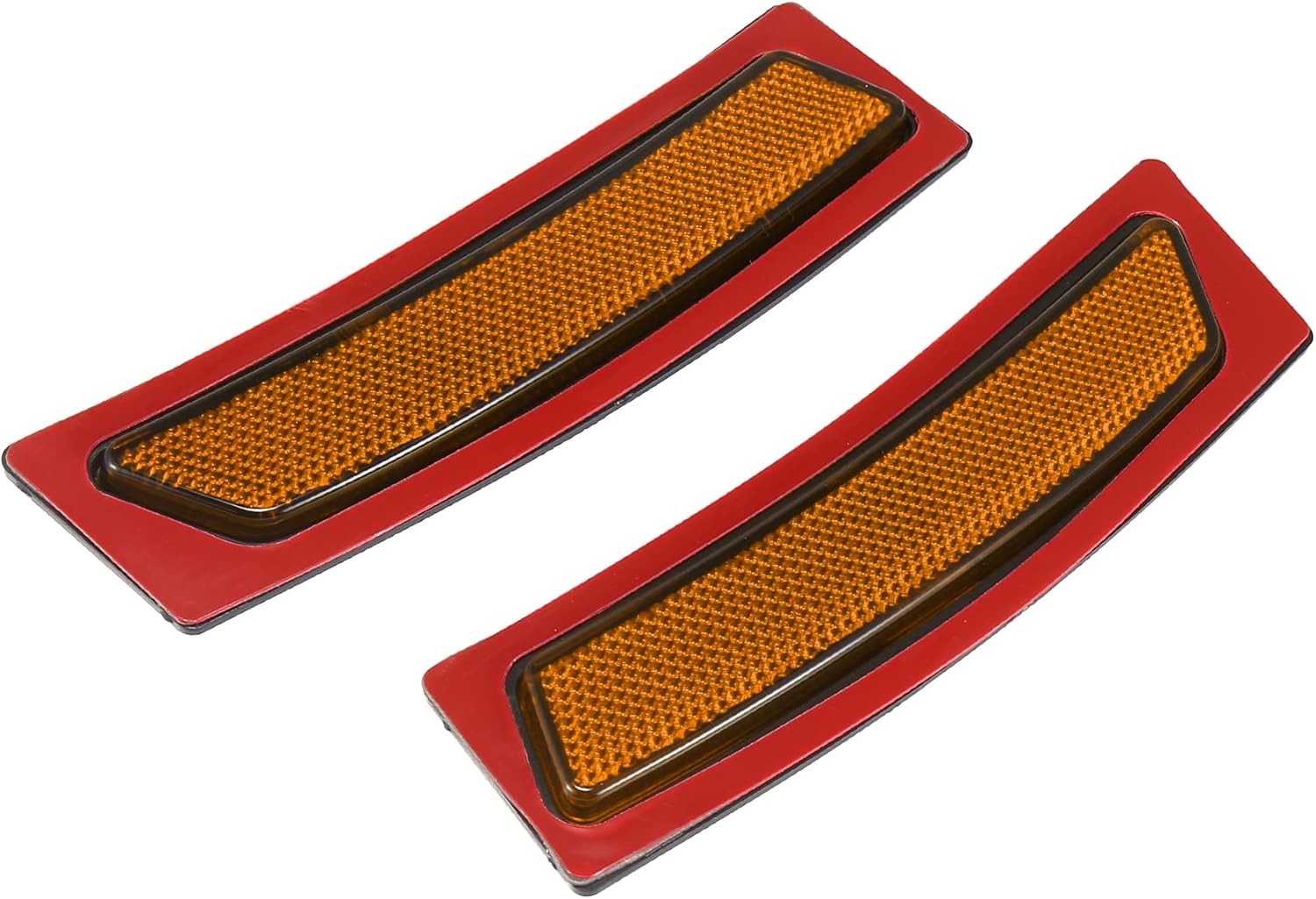 ACROPIX Front Side Marker Bumper Reflector Replacement Fit for BMW 328i - Pack of 2 Yellow