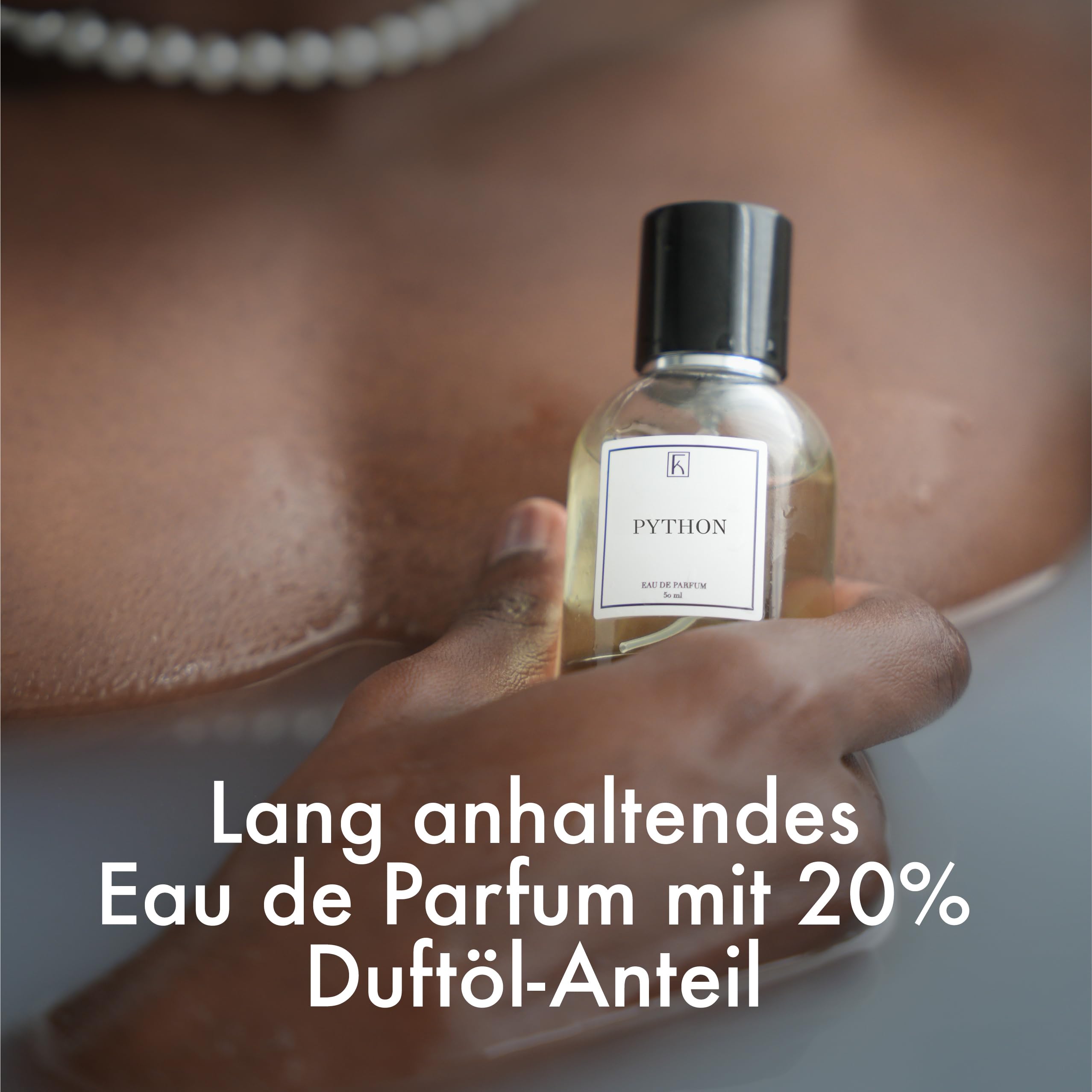 KAZAAR - Python - 30 ml - Eau de parfum pour homme - Oriental boisé avec lavande, cannelle et oud - Idéal pour les occasions spéciales en automne et en hiver - 20 % d'huile parfumée pour une longue