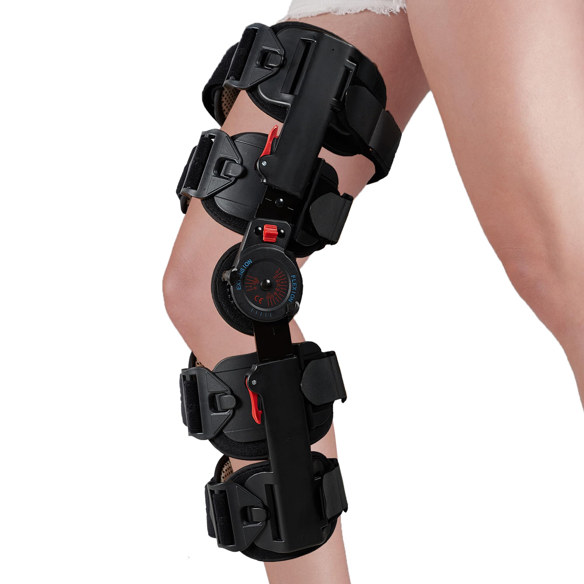 Jewlri Hinged Knee Brace with Shoulder Strap