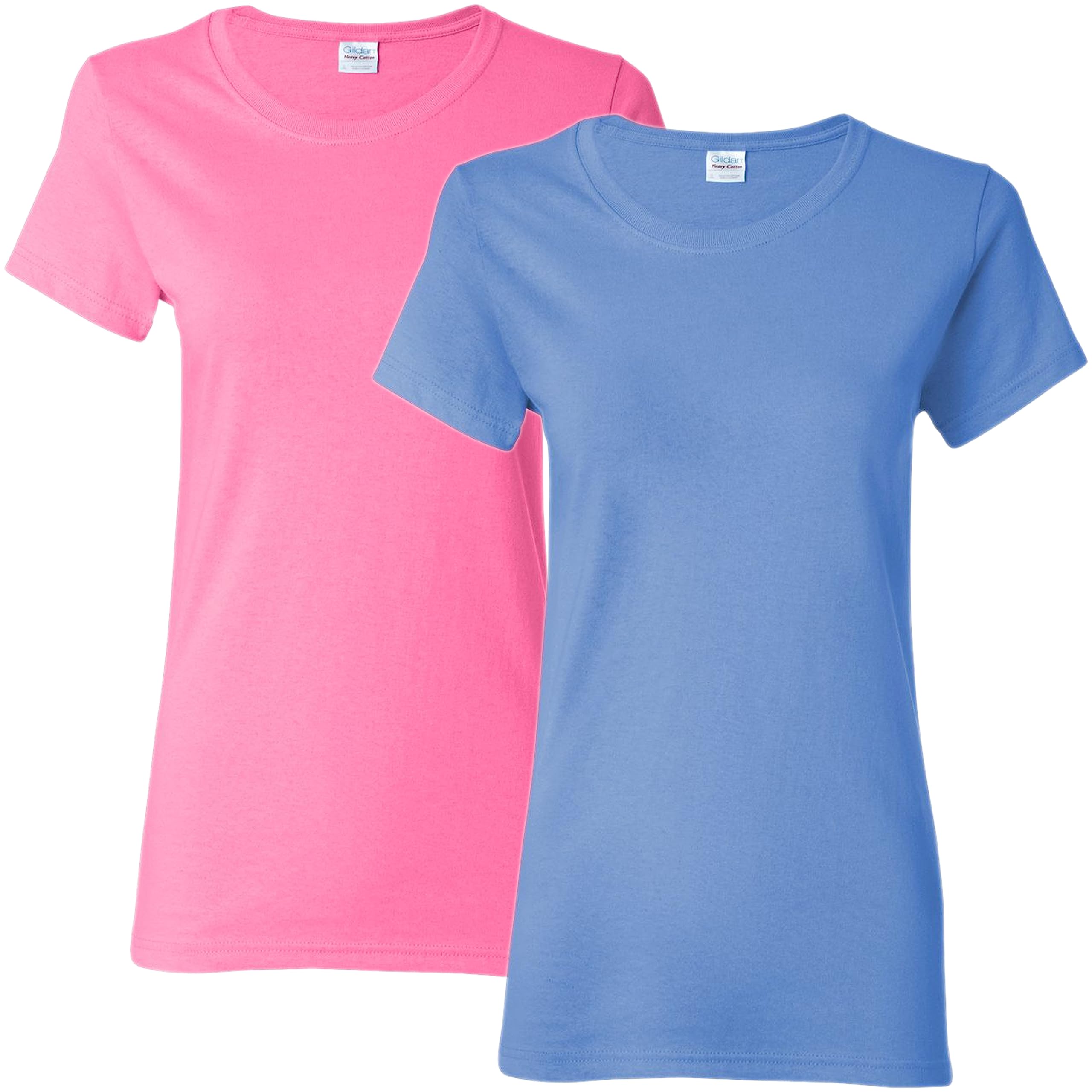GildanLadies Heavyweight Cotton T-Shirt 2 Pack