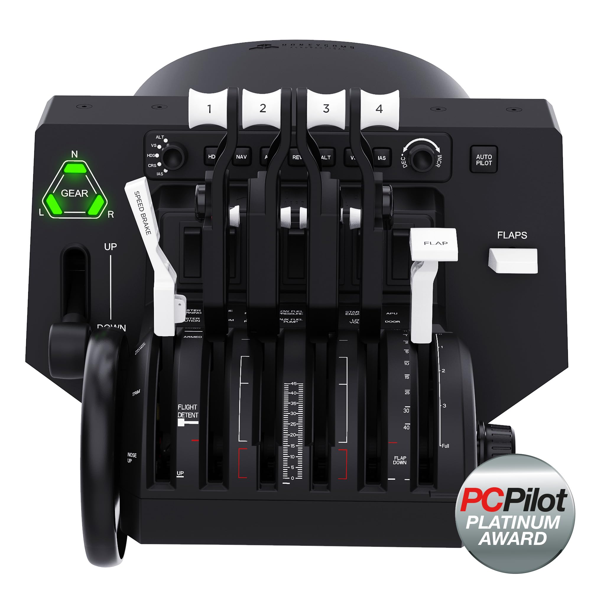 Amazon.com: Honeycomb Bravo Throttle Quadrant | Flight simulator