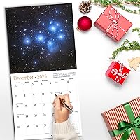 Vista 39 de RED EMBER Astronomy 2026 Wall Calendar 12 Month 12" x 24" Open Thick & Sturdy Paper Giftable Calendar 2026