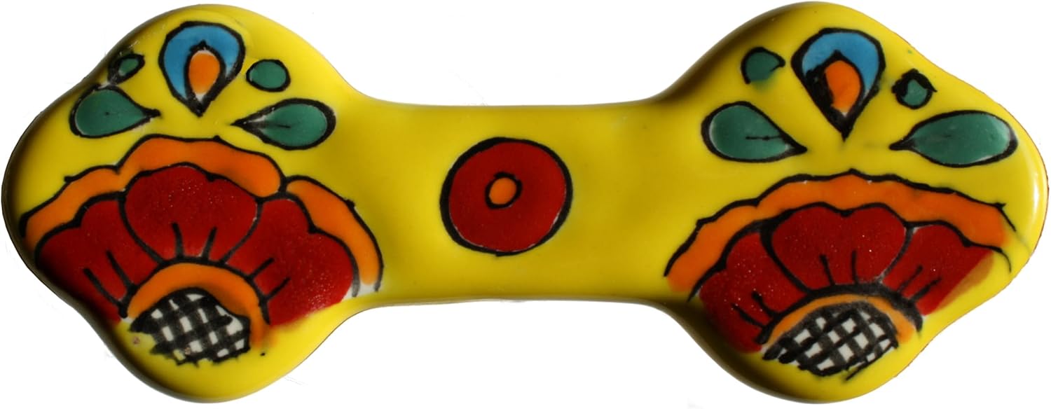 Canary Talavera Ceramic Drawer Pull