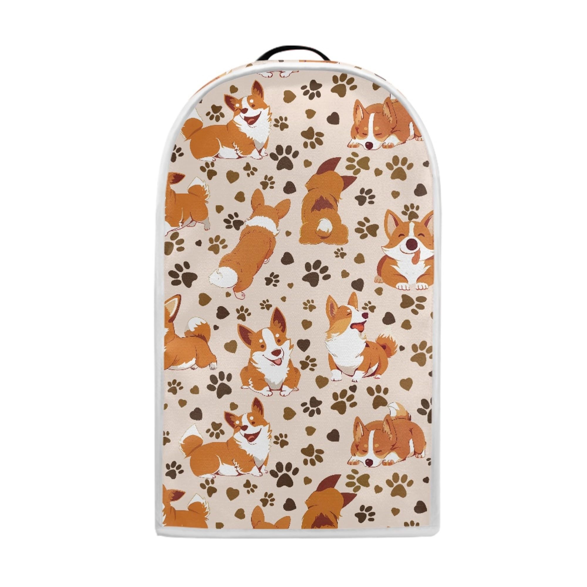 CLOHOMIN Corgi Blender Cover Universal Juicer Coffee Maker Cover Food Processor Cover Washable Small Appliance Dust Cover for Kitchen Home Dog Paw Multi Cooker Mixer Covers