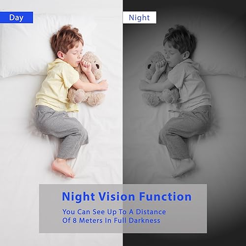 Miniatura 5 de Mini cámara magnética inalámbrica 2025 HD de seguridad para el hogar, WiFi 1080P Micro Nanny Cam con detección de movimiento, almacenamiento en la