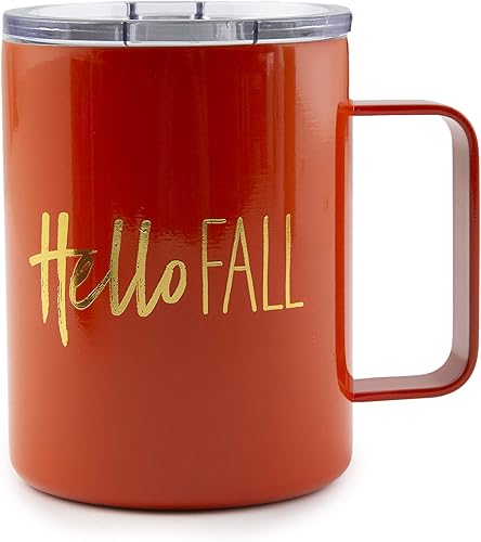 Miniatura 6 de Cambridge Silversmiths Hello Fall - Juego de 2 tazas de café aisladas de 16 onzas, 0