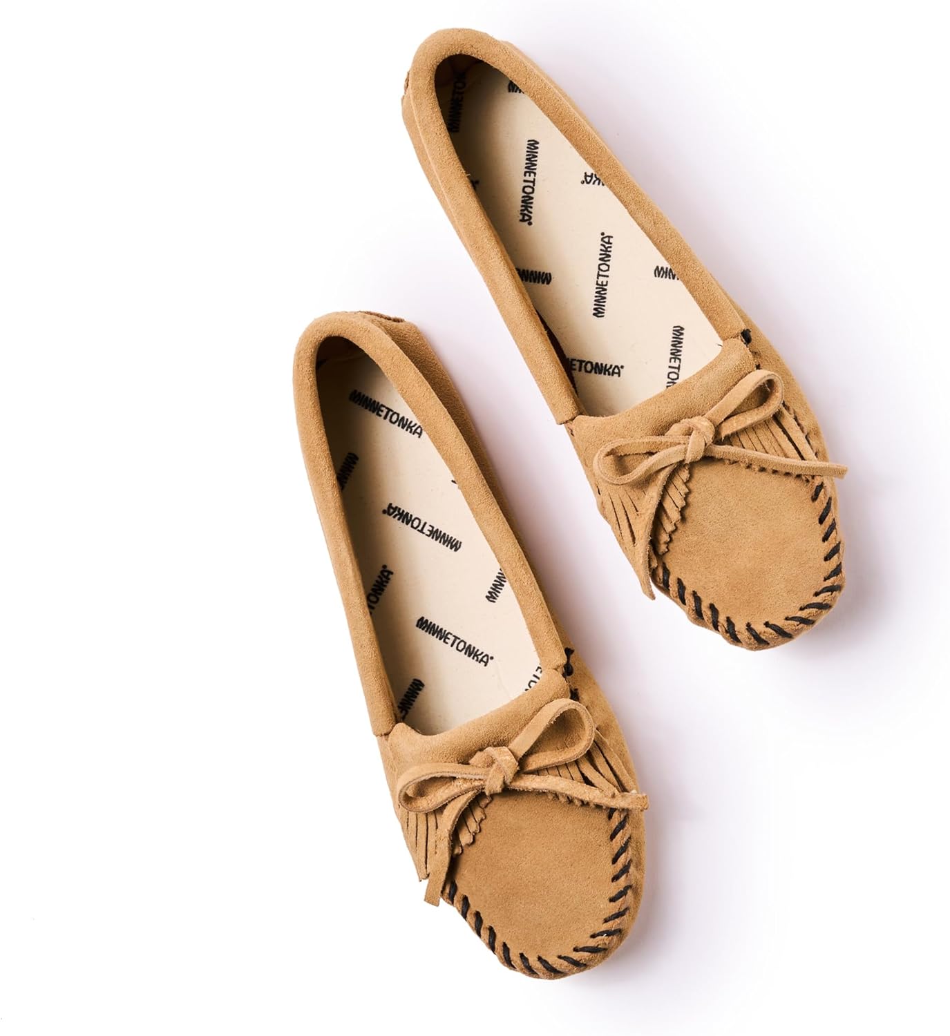 Minnetonka Women's Kilty Soft Leather Sole Moccasin - Image 5