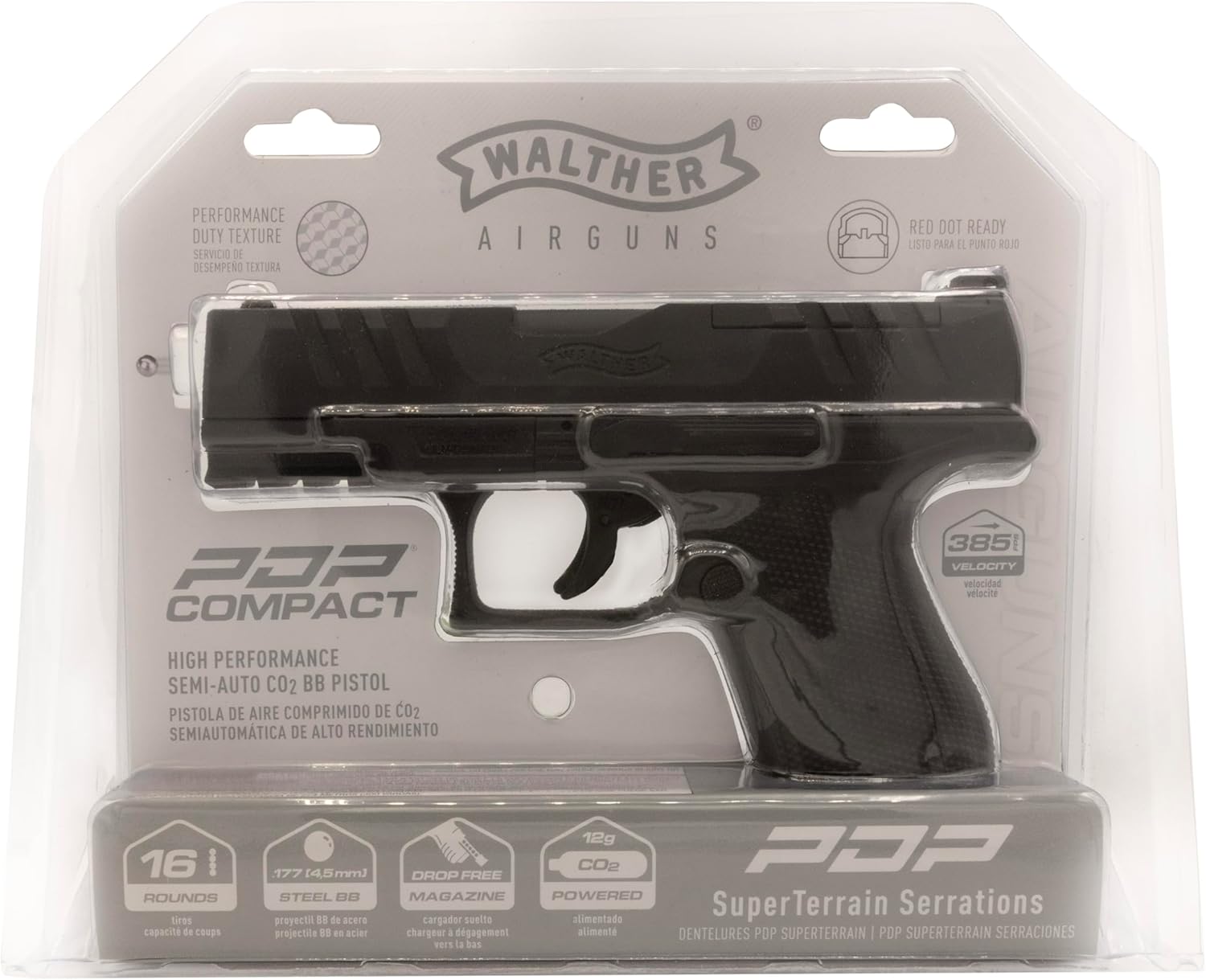 Walther PDP Compact .177 Caliber BB Gun Air Pistol