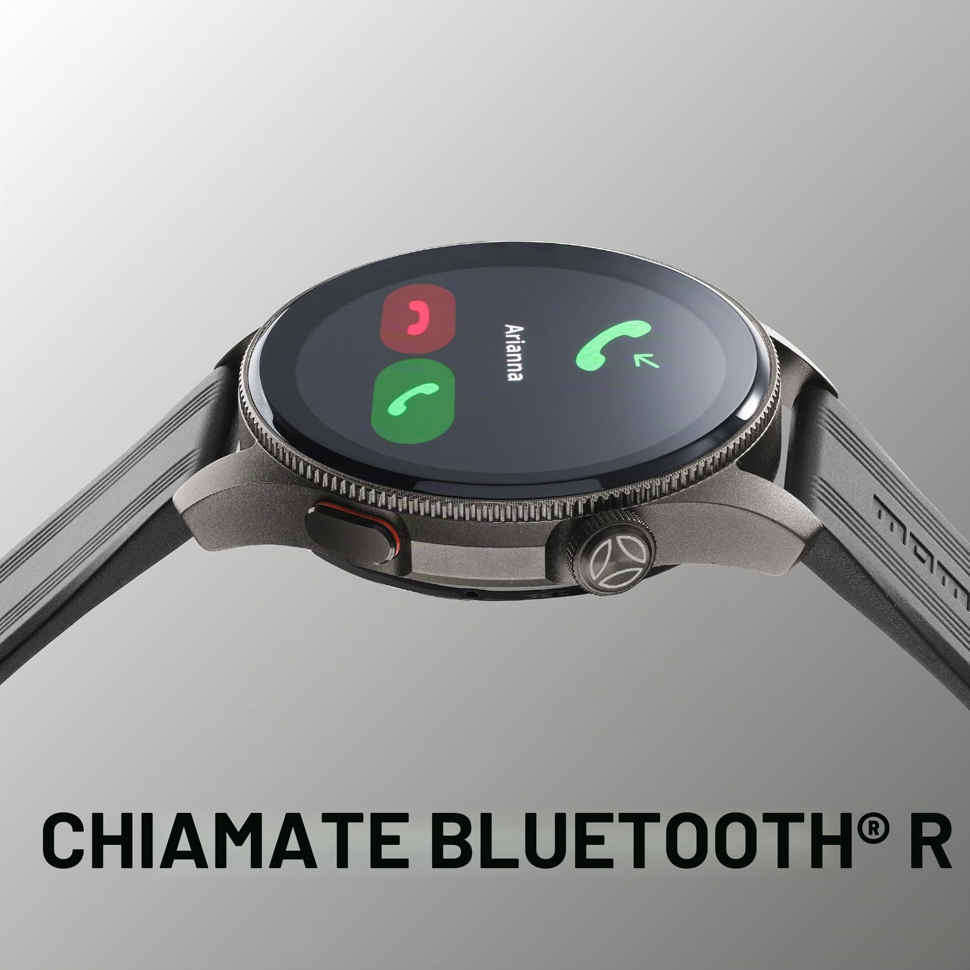 MOMO Design - Smartwatch ZERO 1.43" - Display AMOLED - Cassa in alluminio - Chiamate Bluetooth e monitoraggio salute - Impermeabile e resistente alla polvere - Funziona con App MD TIME - Nero