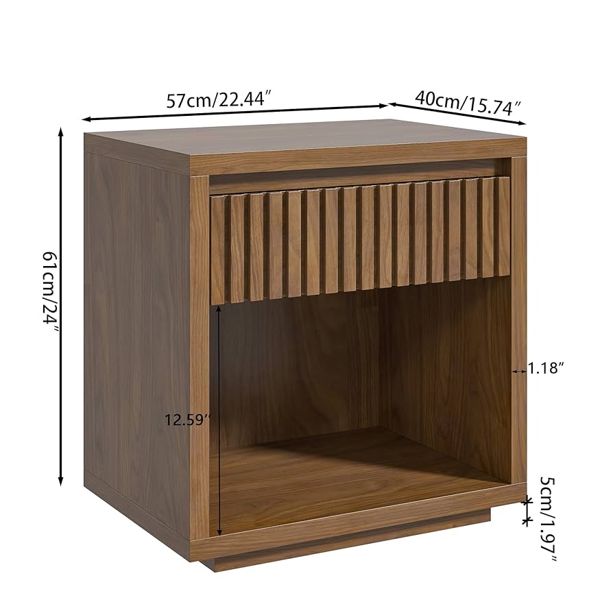 Amazon.com: Oubayajia Night Stand Nightstand with Drawer