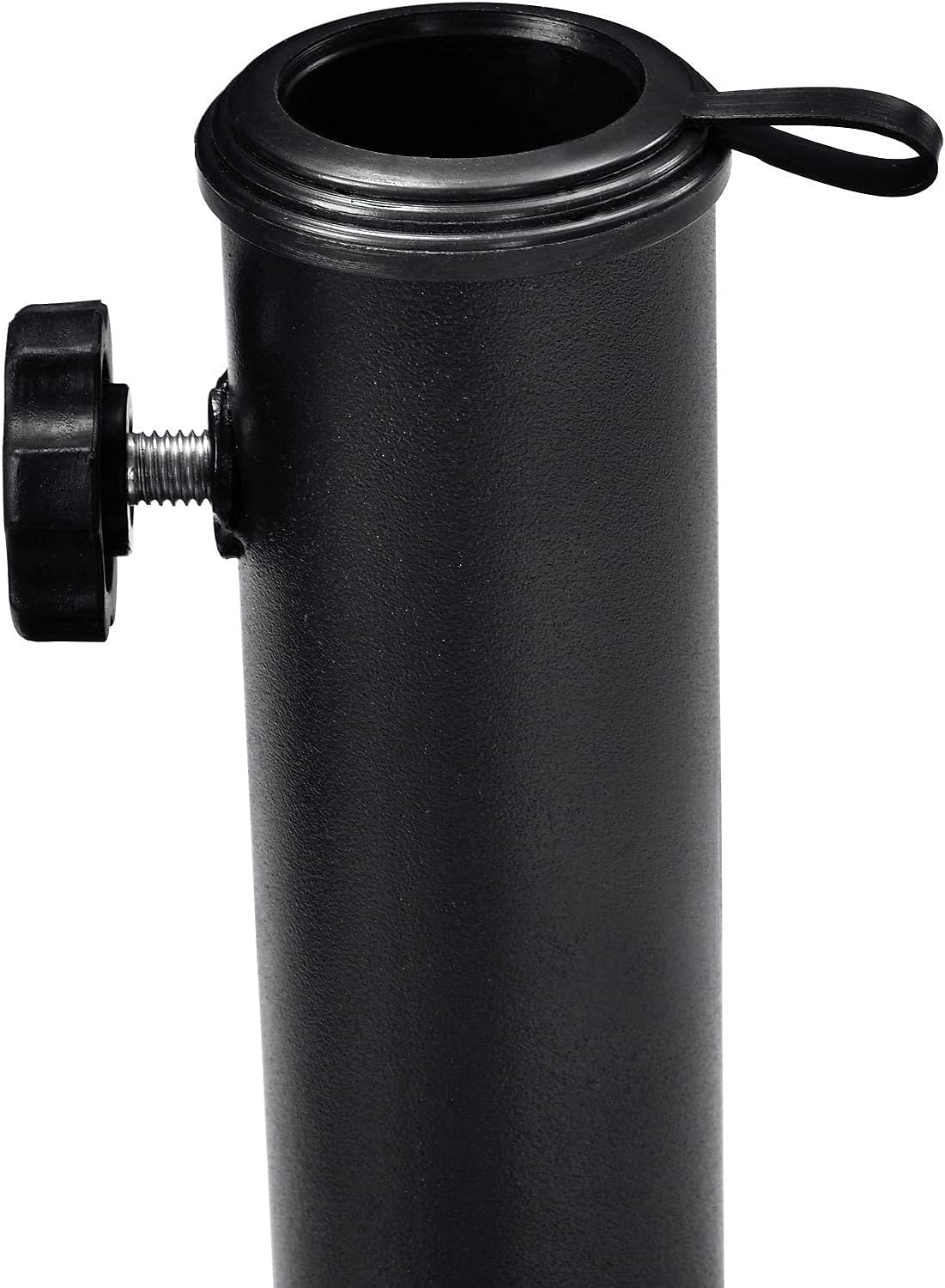 Global Industrial Concrete Umbrella Base, 33 Lb., Black