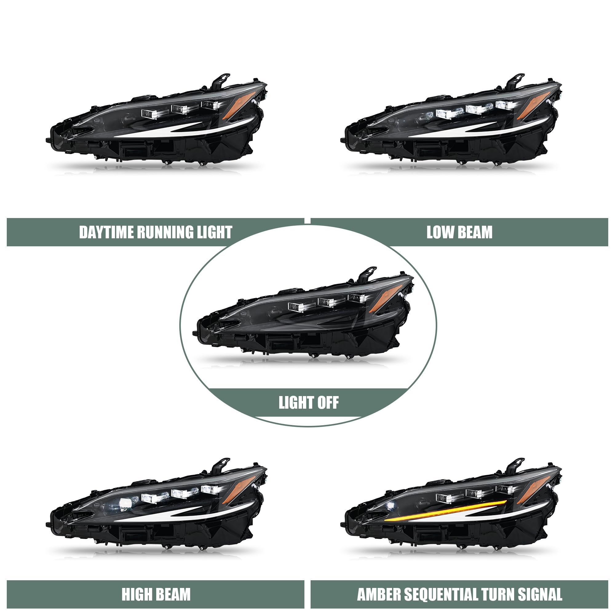 Amazon.com: letsdate Projector Headlights Compatible For 7th Gen