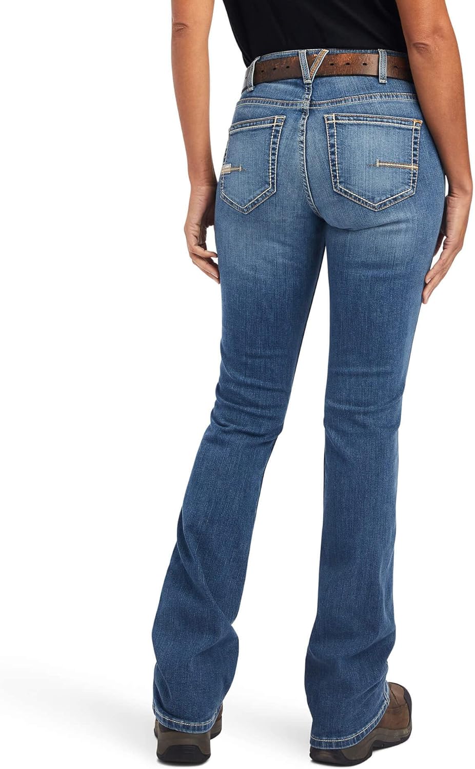 Ariat Womens High Rise Lydia Boot Cut Jeans - Image 2