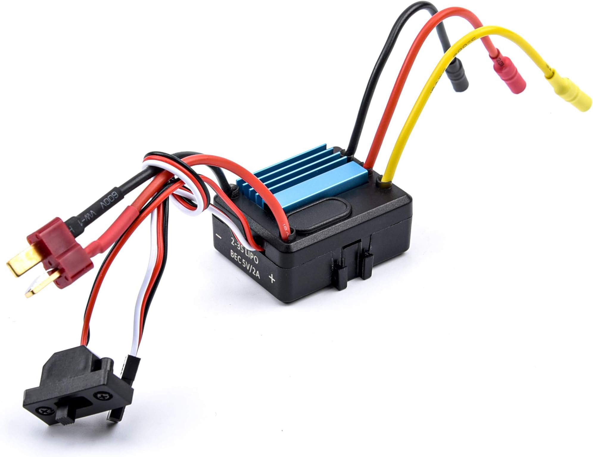 Waterproof 35A ESC 2~3S Brushless Electronic Speed Controller RC Car Brushless ESC 5V/2A BEC for 1/14 1/16 1/18 RC Car Truck