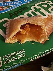 Amazon.com: Drake's Fruit Pies 32 Individually Wrapped Pies Apple, 4 ...