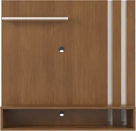 Painel Para Tv 32 Polegadas Sun Dubai Wood Luxo (Freijó/Off White)